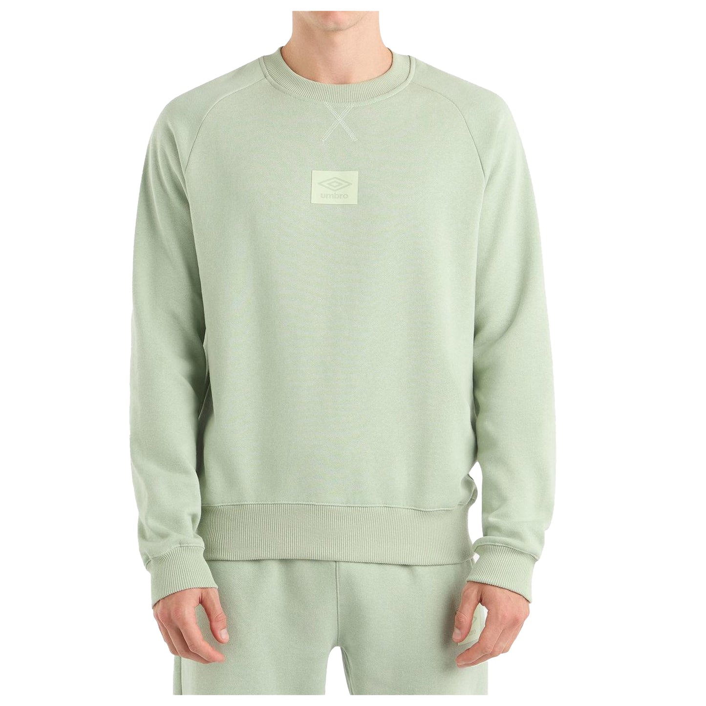 Frosty Green - Back - Umbro Mens Logo Sweatshirt