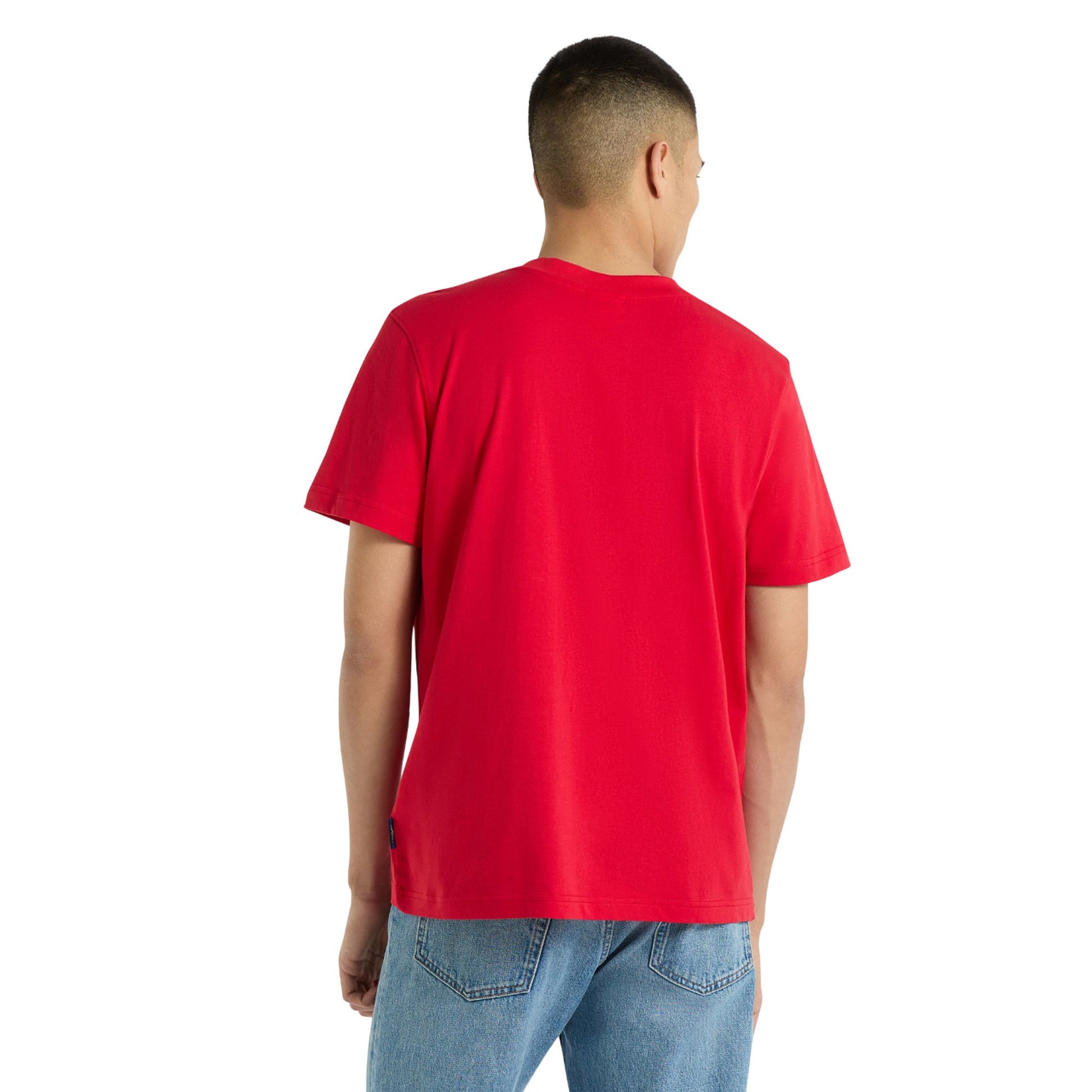 Vermillion - Back - Umbro Mens Choice Of Champions T-Shirt