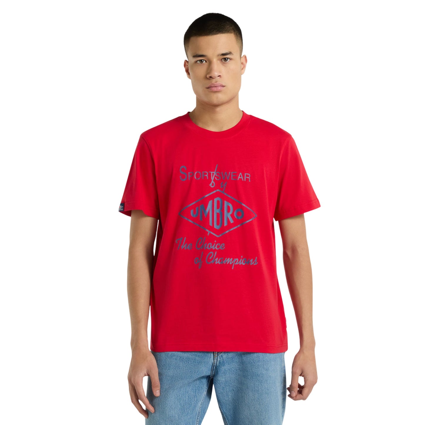 Vermillion - Front - Umbro Mens Choice Of Champions T-Shirt
