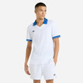 Brilliant White - Front - Umbro Mens Ribbed Tennis T-Shirt