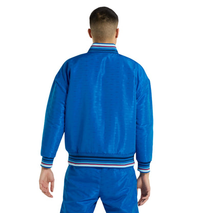 Regal Blue-Multicoloured - Back - Umbro Mens Ramsey Reversible Track Jacket