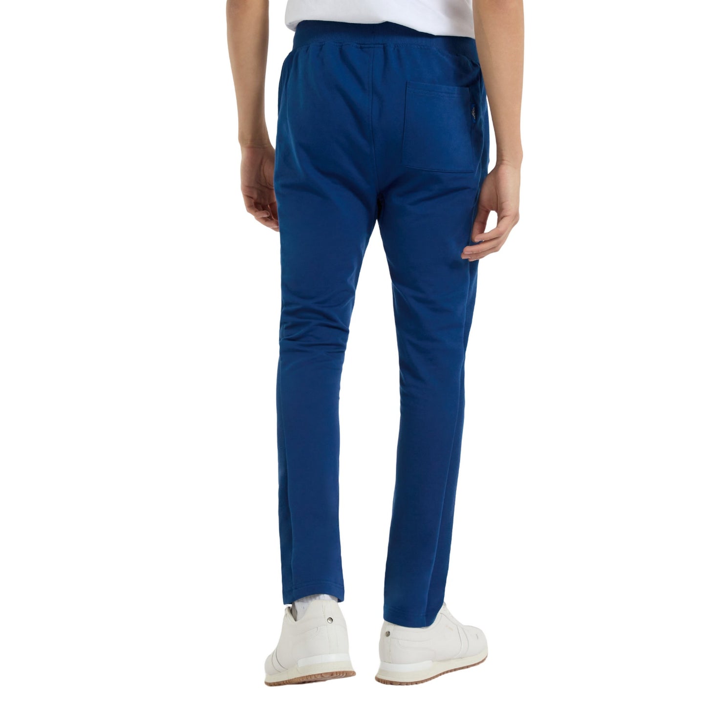 Estate Blue - Back - Umbro Mens Textured Jogging Bottoms