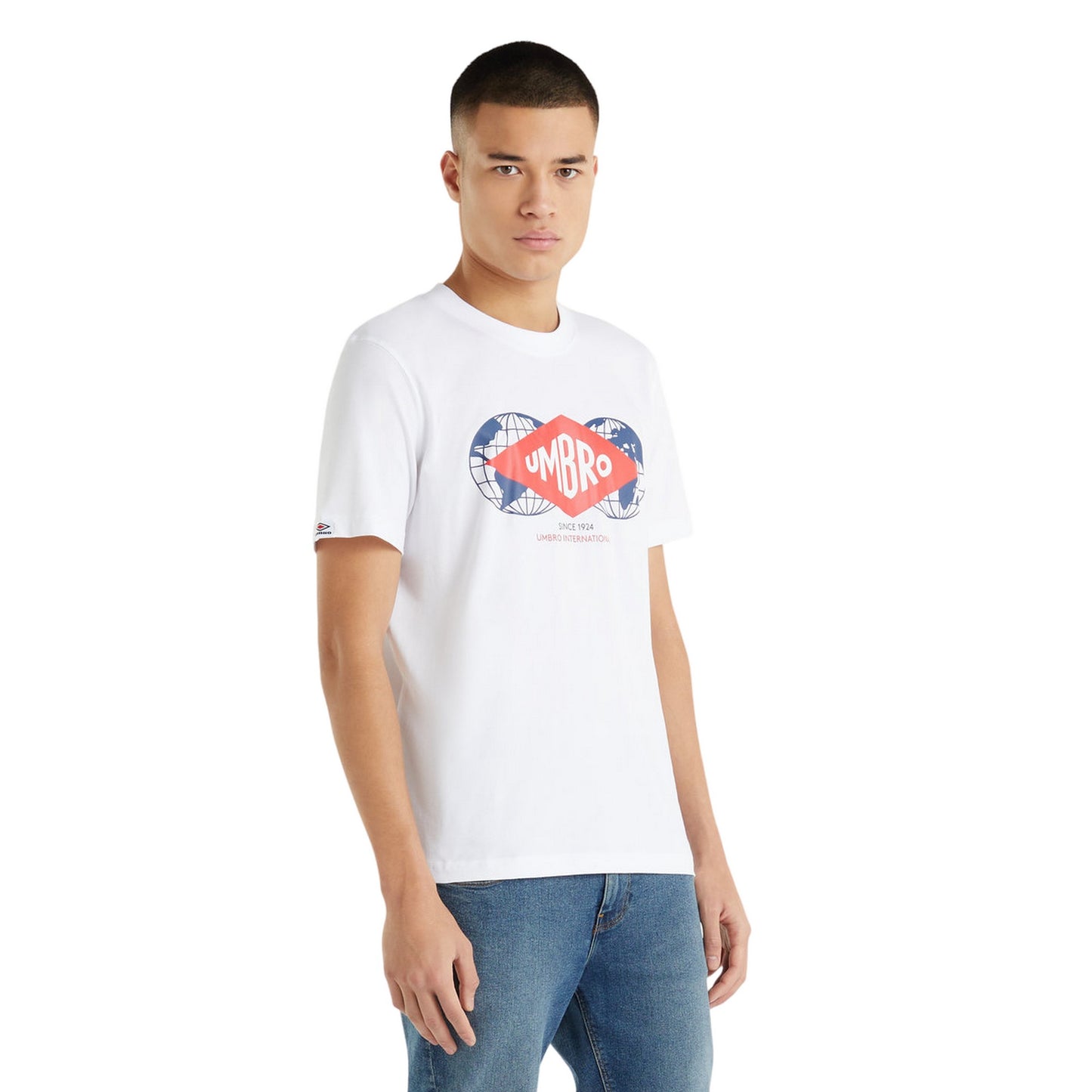 Brilliant White - Front - Umbro Mens International T-Shirt