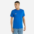 Regal Blue - Front - Umbro Mens Taped T-Shirt