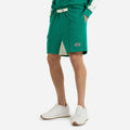 Quetzal Green-Papyrus - Front - Umbro Mens Panelled Shorts