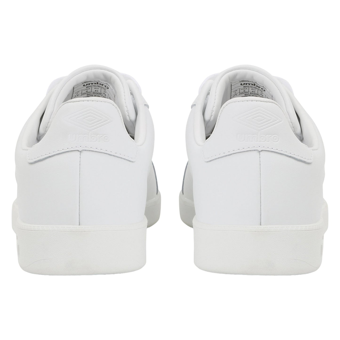 White - Pack Shot - Umbro Mens Cheetham Trainers
