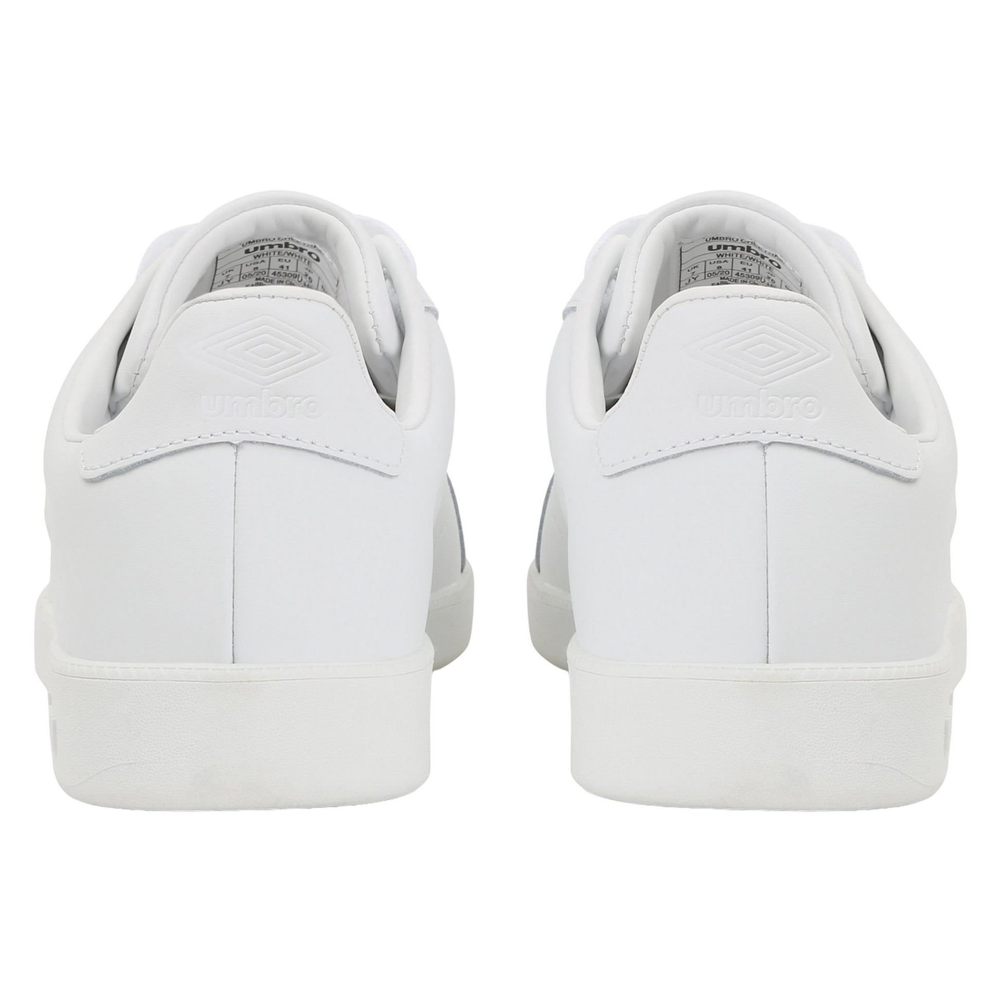 White - Pack Shot - Umbro Mens Cheetham Trainers
