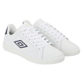 White - Front - Umbro Mens Cheetham Trainers