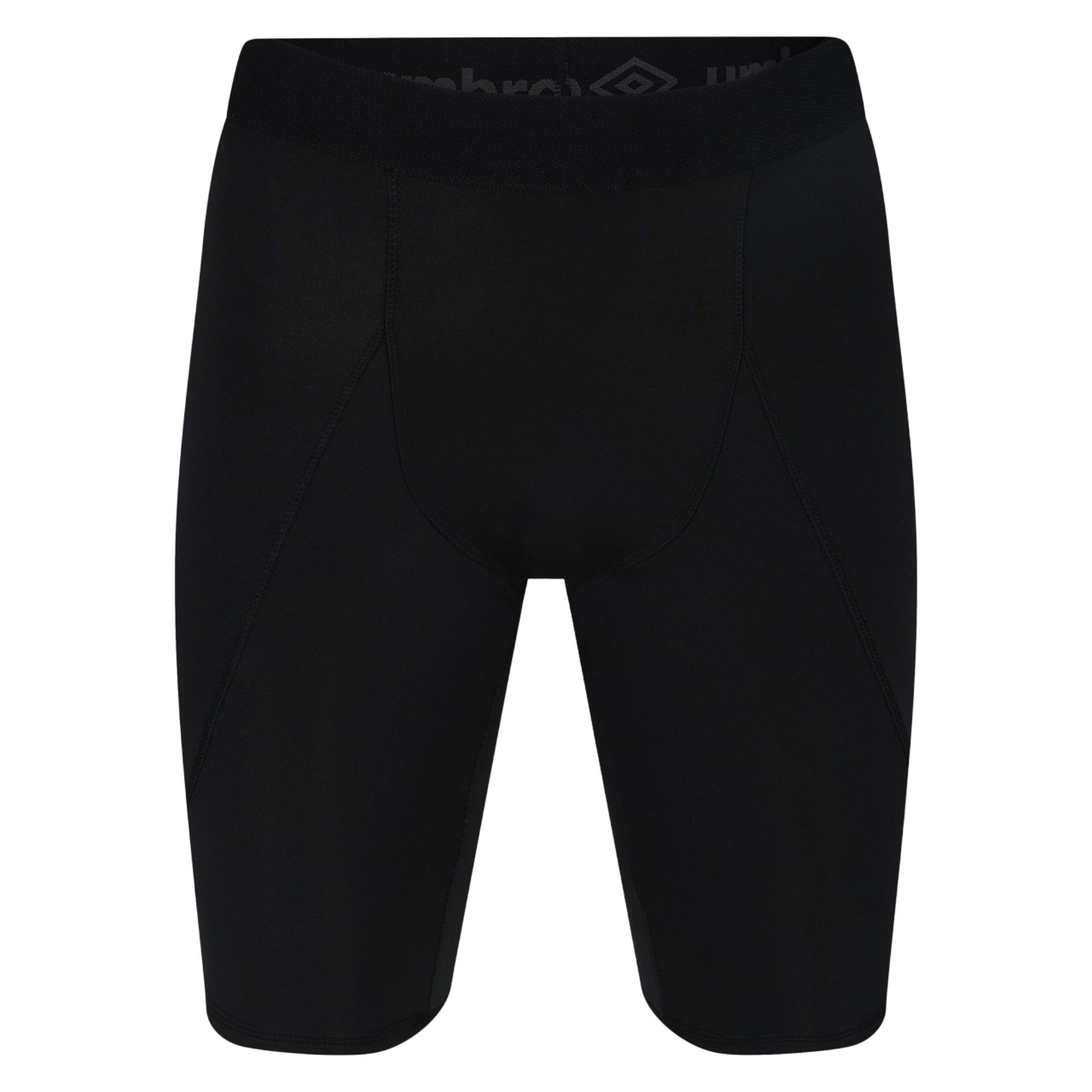 Black - Back - Umbro Mens Rugby Base Layer Shorts