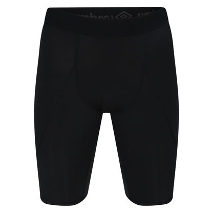 Black - Back - Umbro Mens Rugby Base Layer Shorts
