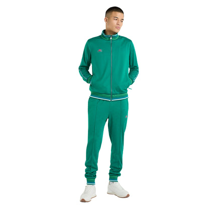 Green - Side - Umbro Mens Monogram Anthem Jacket