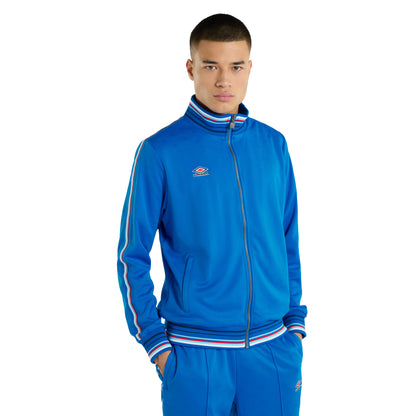 Regal Blue - Front - Umbro Mens Monogram Anthem Jacket