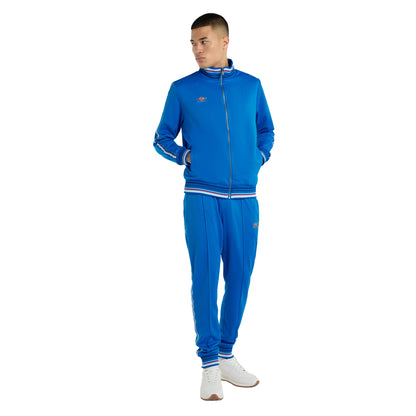 Regal Blue - Side - Umbro Mens Monogram Anthem Jacket