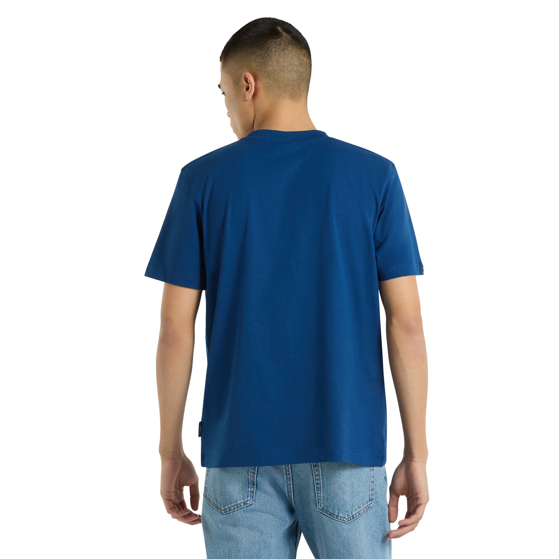 Estate Blue - Back - Umbro Mens Diamond Logo T-Shirt