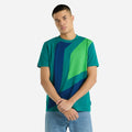 Quetzal Green - Front - Umbro Mens Diamond Logo T-Shirt