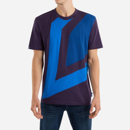 Purple Velvet - Front - Umbro Mens Diamond Logo T-Shirt