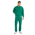 Quetzal Green - Side - Umbro Mens Straight Leg Jogging Bottoms