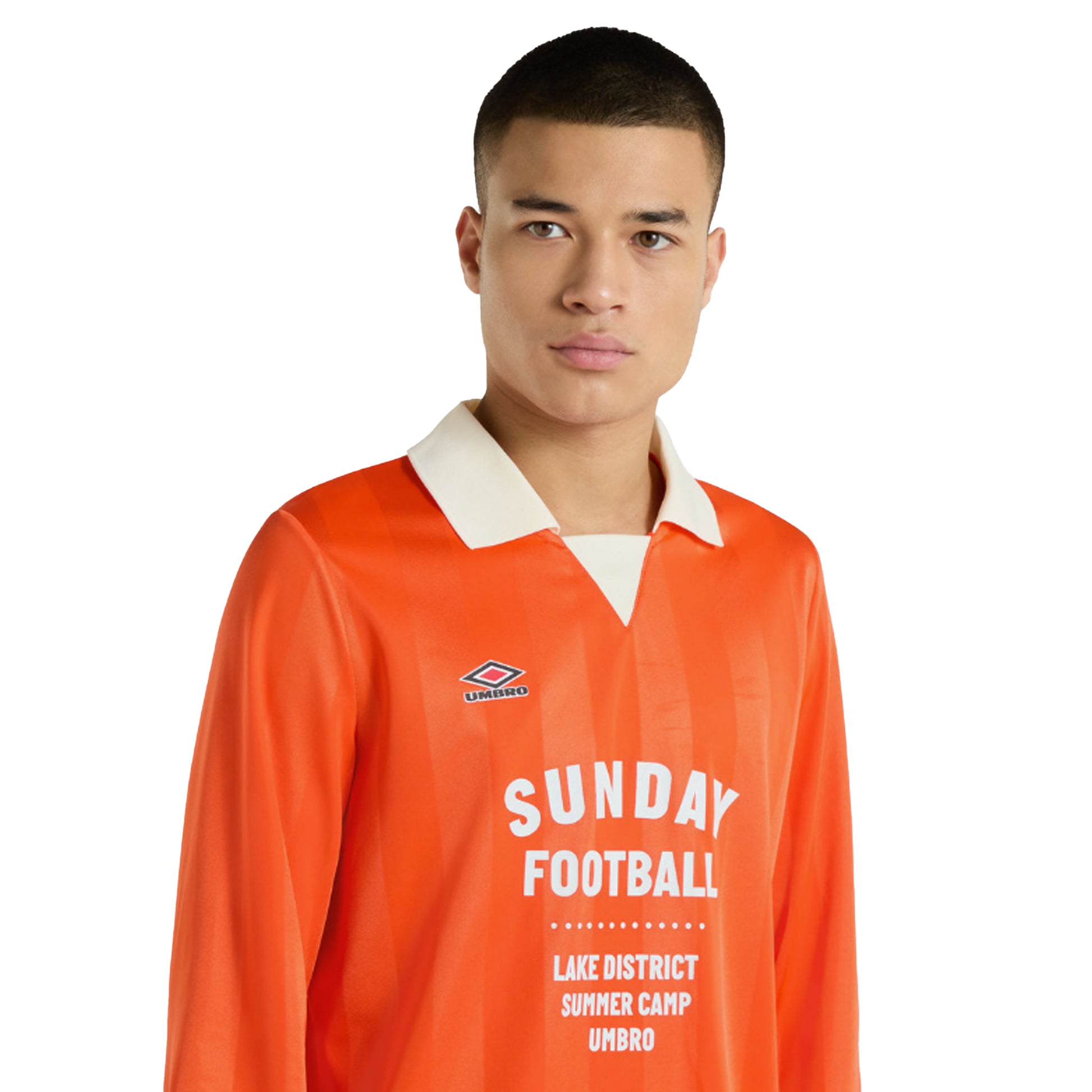 Bright Orange - Pack Shot - Umbro Mens Football Shirt