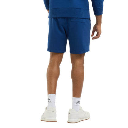 Estate Blue - Back - Umbro Mens Textured Shorts
