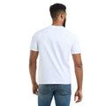 Brilliant White - Back - Umbro Mens Layered Box Logo T-Shirt