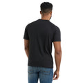 Black - Back - Umbro Mens Layered Box Logo T-Shirt
