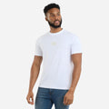 Brilliant White - Front - Umbro Mens Layered Box Logo T-Shirt