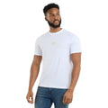 Brilliant White - Front - Umbro Mens Layered Box Logo T-Shirt