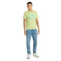 Shadow Lime - Side - Umbro Mens Glitch T-Shirt