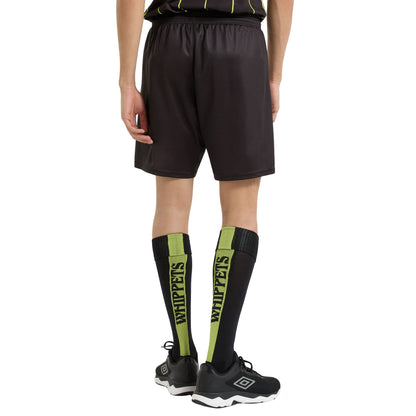 Black - Back - Umbro Mens Match Whippets FC Football Shorts