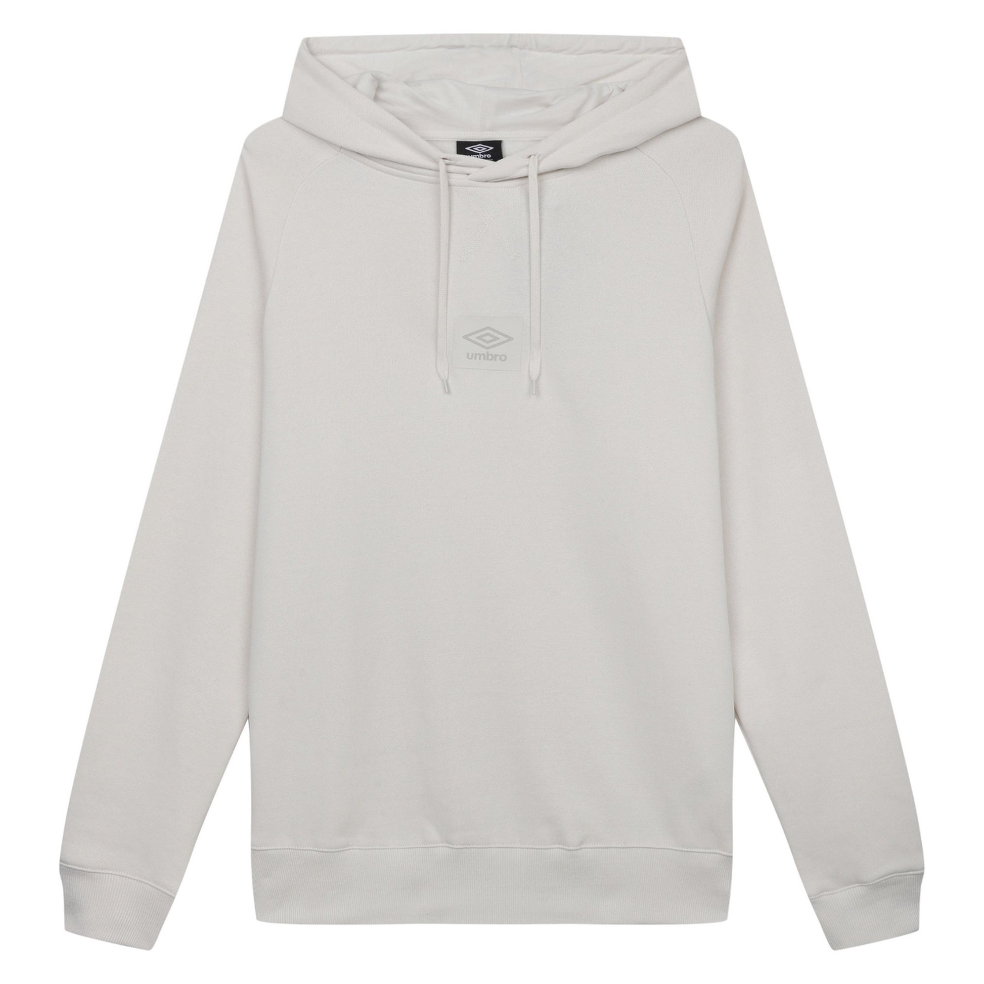 White Sand - Front - Umbro Mens Small Logo Hoodie