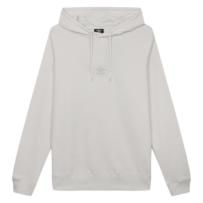 White Sand - Front - Umbro Mens Small Logo Hoodie