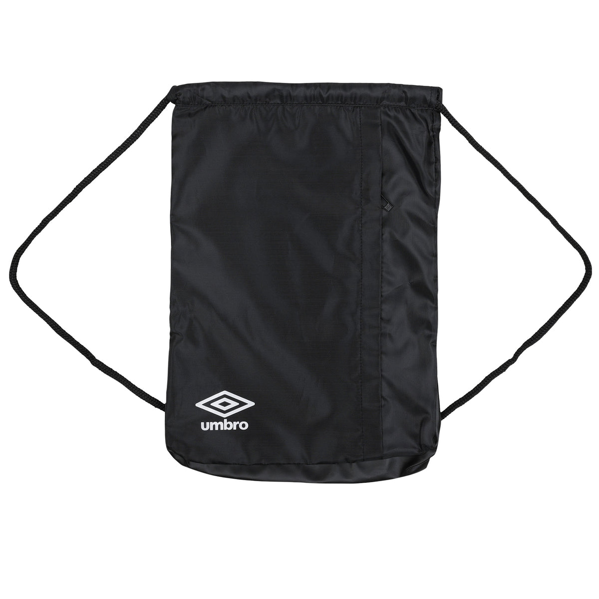 Black-White - Front - Umbro Team Training 2 Drawstring Bag