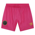 Pink - Front - Umbro Womens-Ladies Whippets FC Match Goalkeeper Shorts