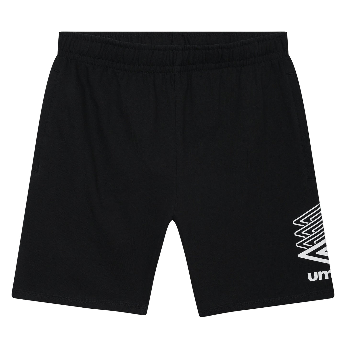 Black - Front - Umbro Mens Terrace Shorts