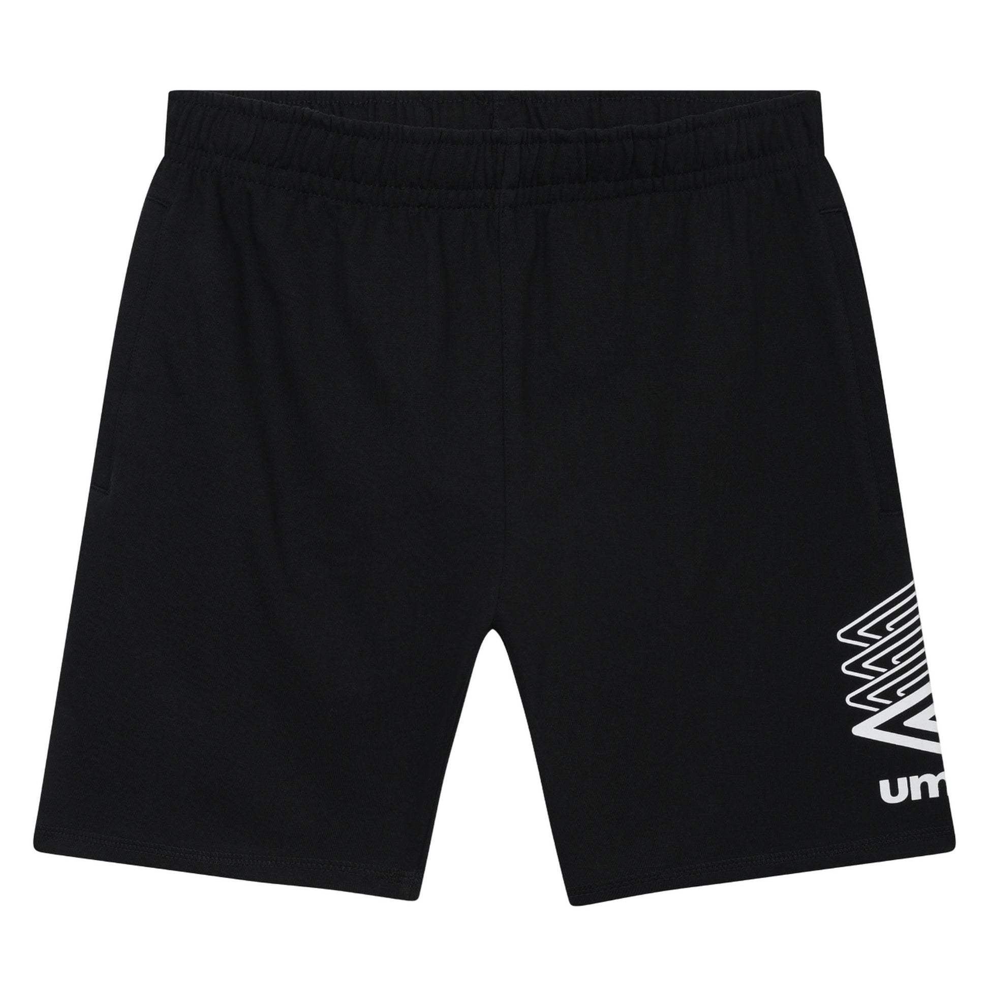 Black - Front - Umbro Mens Terrace Shorts