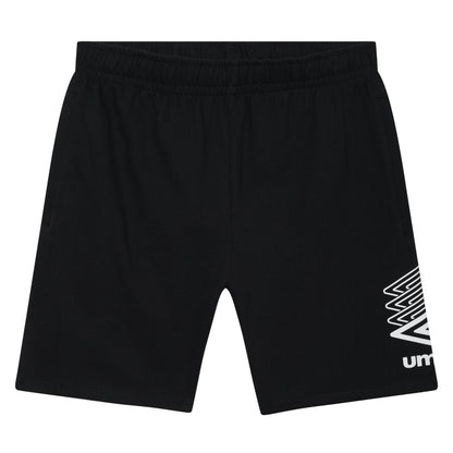 Black - Front - Umbro Mens Terrace Shorts