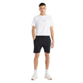 Black - Side - Umbro Mens Terrace Shorts