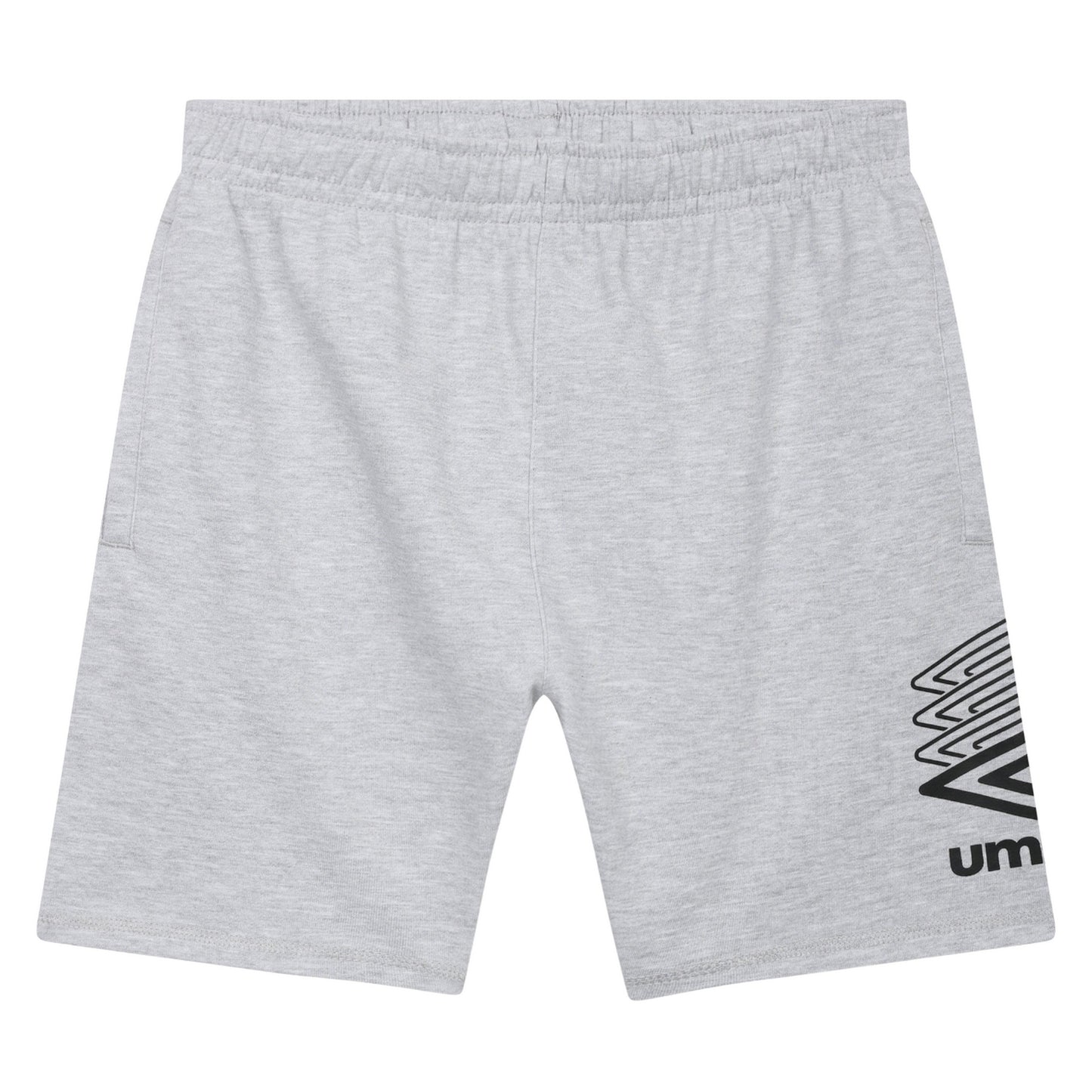 Grey Marl - Front - Umbro Mens Terrace Shorts