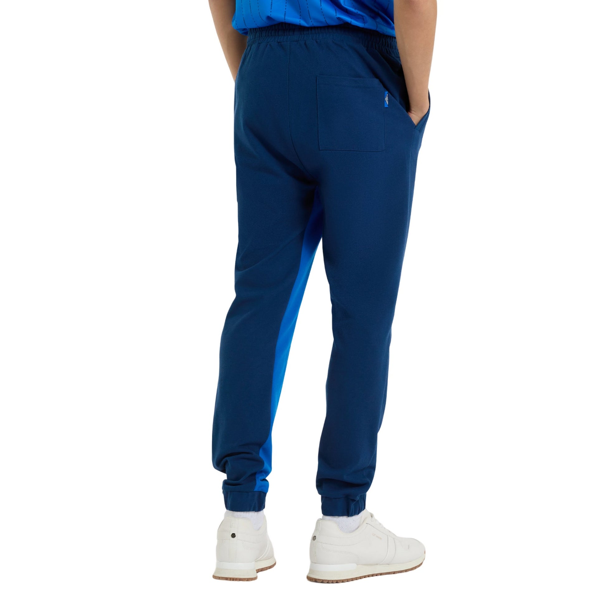 Estate Blue-Regal Blue - Back - Umbro Mens Relaxed Fit Jogging Bottoms