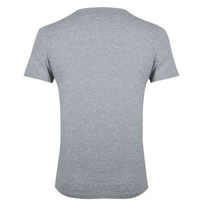 Light Grey - Back - Umbro Childrens-Kids Club Leisure Marl Crew Neck T-Shirt