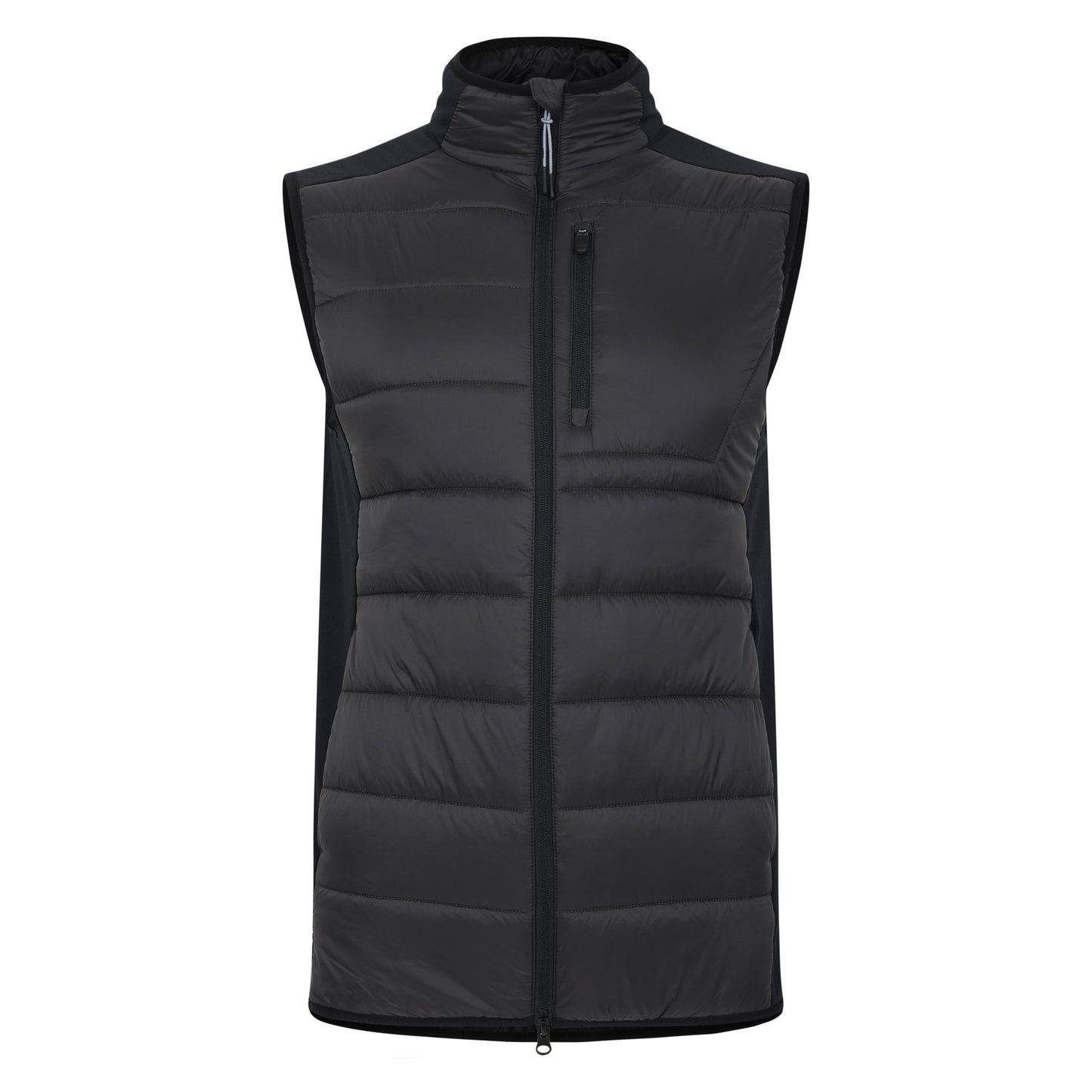 Phantom-Black - Front - Umbro Mens Hybrid Golf Gilet