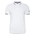 White - Front - Umbro Mens Tipped Golf Polo Shirt