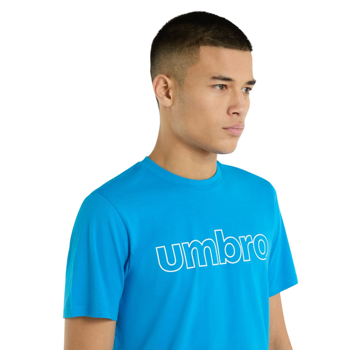 Cloissone - Side - Umbro Mens Linear Logo T-Shirt