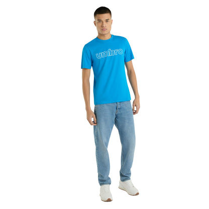 Cloissone - Lifestyle - Umbro Mens Linear Logo T-Shirt