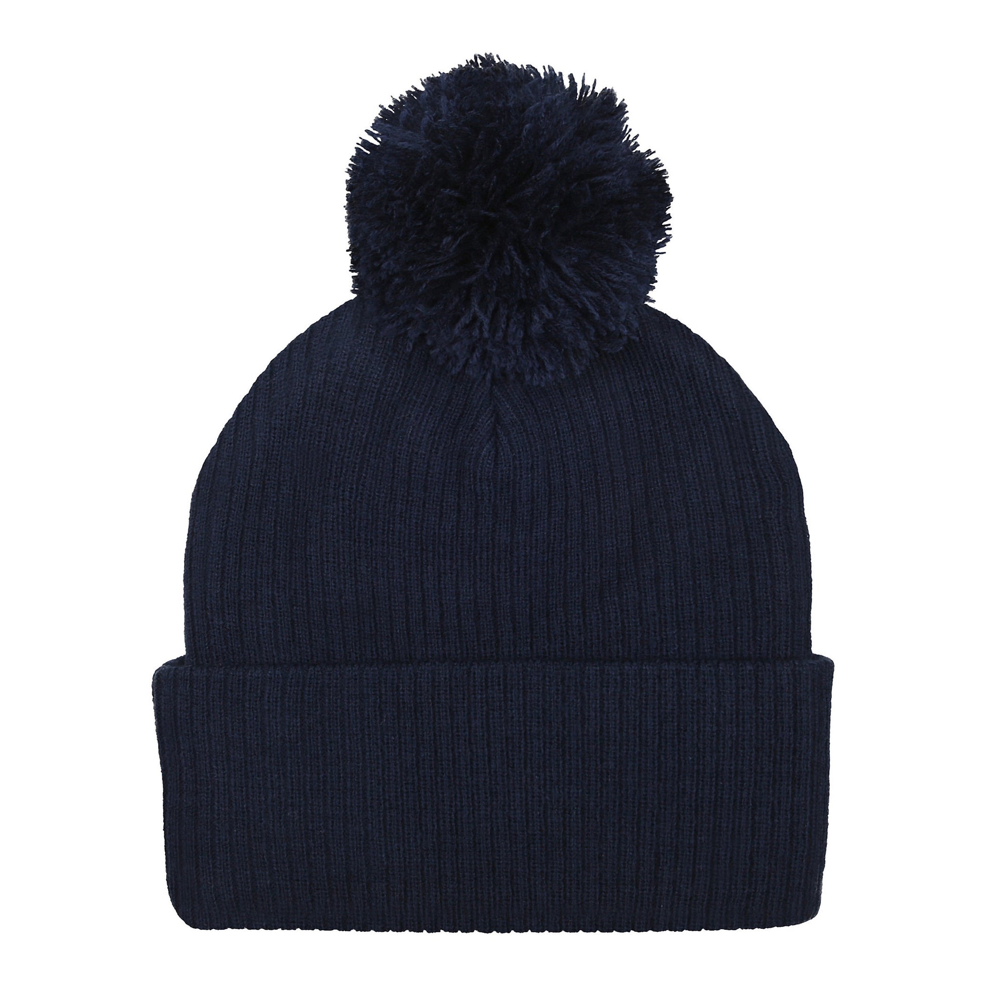 Navy - Back - Umbro Childrens-Kids Bobble Beanie