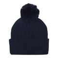 Navy - Back - Umbro Childrens-Kids Bobble Beanie