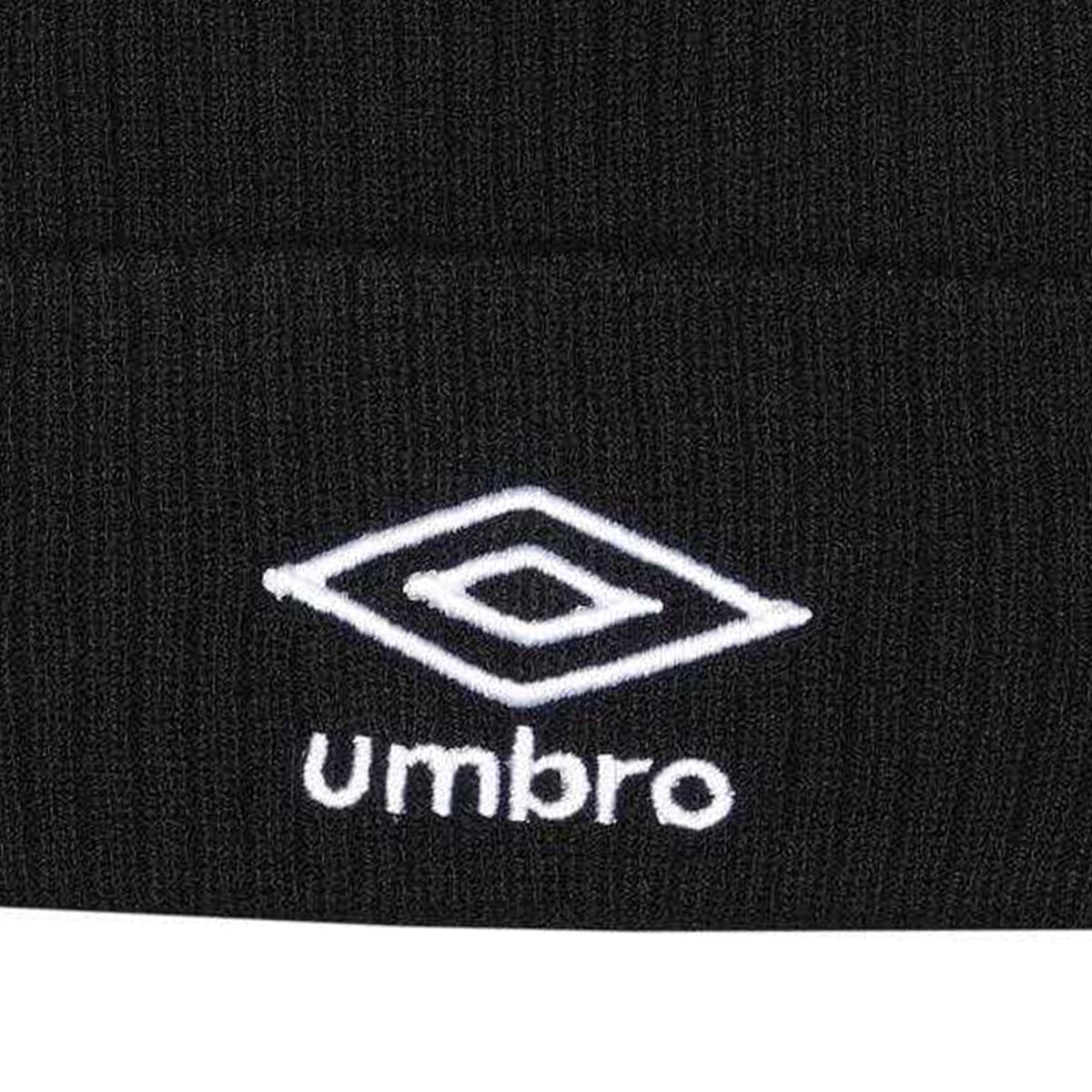 Black - Lifestyle - Umbro Childrens-Kids Bobble Beanie