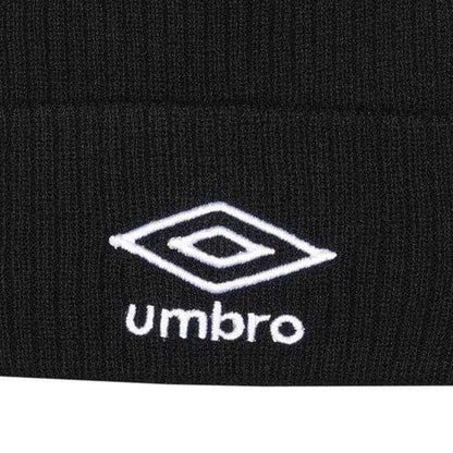 Black - Lifestyle - Umbro Childrens-Kids Bobble Beanie
