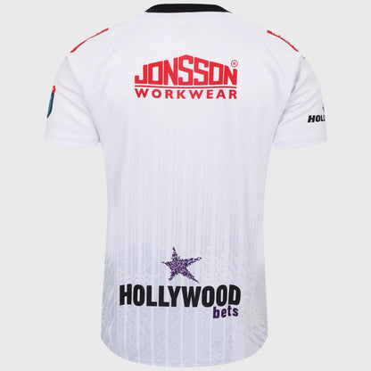 White - Back - Umbro Mens 23-24 Sharks Replica Away Jersey