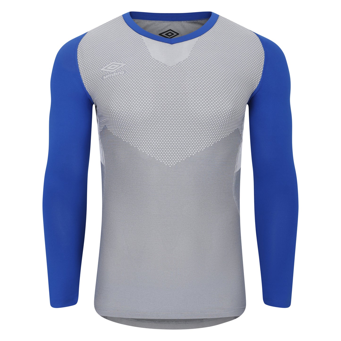 Deep Surf-Grey - Front - Umbro Mens Pro Long-Sleeved Base Layer Top